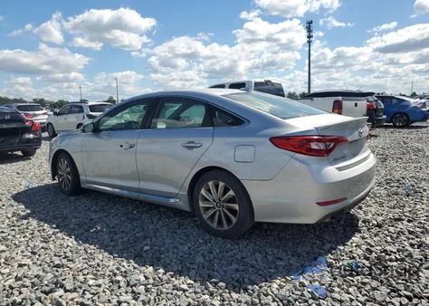 2017 Hyundai Sonata Sport z USA, uszkodzony, nr VIN 5NPE34AF1HH460919